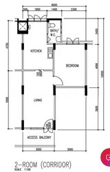 Blk 344 Clementi Avenue 5 (Clementi), HDB 2 Rooms #581298951